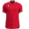 Macron Wyvern Eco Shirt Korte Mouw Heren - Rood / Wit | Maat: 4XL
