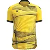 Macron Wyvern Eco Shirt Korte Mouw Heren - Geel / Zwart | Maat: L