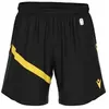 Macron Shen Eco Short Heren - Zwart / Geel | Maat: 3XL