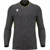 Macron Corvus Eco Keepershirt Lange Mouw Kinderen - Antraciet / Fluoge...