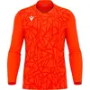 Macron Corvus Eco Keepershirt Lange Mouw Heren - Oranje / Zwart | Maat...
