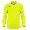 Macron Corvus Eco Keepershirt Lange Mouw Heren - Fluogeel / Zwart | Ma...