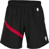 Macron Shen Eco Short Heren - Zwart / Rood | Maat: S