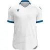 Macron Wyvern Eco Shirt Korte Mouw Heren - Wit / Royal | Maat: 5XL
