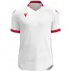 Macron Wyvern Eco Shirt Korte Mouw Heren - Wit / Rood | Maat: S