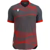 Macron Wyvern Eco Shirt Korte Mouw Kinderen - Antraciet / Fluorood | M...