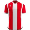 Macron Propus Eco Shirt Korte Mouw Heren - Rood / Wit | Maat: S