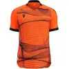 Macron Wyvern Eco Shirt Korte Mouw Heren - Oranje / Zwart | Maat: 5XL