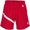 Macron Shen Eco Short Heren - Rood / Wit | Maat: S