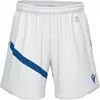 Macron Shen Eco Short Heren - Wit / Royal | Maat: L