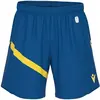 Macron Shen Eco Short Heren - Royal / Geel | Maat: S