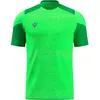 Macron Glory Golem Shirt Korte Mouw Heren - Fluo Groen / Groen | Maat:...