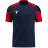 Macron Glory Golem Shirt Korte Mouw Kinderen - Marine / Rood | Maat: 1...