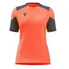 Macron Glory Sphinx Shirt Korte Mouw Dames - Koraal / Antraciet | Maat...