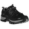 CMP Rigel Low, Chaussures de Randonnée Basses Homme, Noir (Negro-Grey 73uc), 45 EU