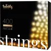 Twinkle Strings Gold Edition - 400 LED's Amber & White