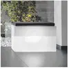 Coffre de rangement en résine Roomy - Made in Italy - Blanc - 80x35 cm...