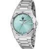 Maserati, Montre, Velocita Slim, Argent, (Montre analogique, 41 mm)