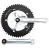 Miche Crankstel Pista Advanced 170mm 49tds. 1/8 zilver