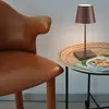 Lampe de table LED Zafferano Poldina Pro Mini Corten, rechargeable et ...