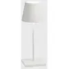 Lampe de table LED rechargeable et dimmable Zafferano Poldina Pro Mini...