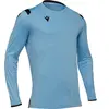 Macron Aquarius Keepershirt Lange Mouw Heren - Lichtblauw / Zwart | Ma...