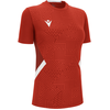 Maillot femme Macron Skat - rouge/blanc - S