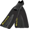 SALVIMAR Entraînement Long, Palme de plongée unisexe pour adulte, noir, 46/47