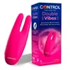 CONTROL Double vibes stimulateur clitoris avec double pointe vibrante