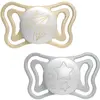 Chicco Sucette bébé avec Tétine en Silicone 6-16 Mois, Légère et Respi...