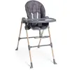 Chaise haute - CHICCO - Polly Essential - 0/3 ans - Gris Coal