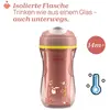Chicco, Vaisselle + couverts pour enfants, Activ Cup PINK - 14m+
