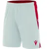 Macron Tempel Short Kinderen - Wit / Rood | Maat: 11-12 Y