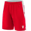 Macron Tempel Short Heren - Rood / Wit | Maat: M