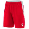 Macron Tempel Short Heren - Rood / Wit | Maat: XL