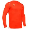 Macron Ares Keepershirt Lange Mouw Kinderen - Oranje / Wit | Maat: 7-8...