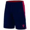 Macron Tempel Short Heren - Marine / Rood | Maat: XL