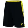Macron Tempel Short Heren - Zwart / Geel | Maat: L