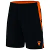 Macron Tempel Short Heren - Zwart / Oranje | Maat: 3XL