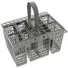 Whirlpool Panier porte couverts gris pour lave vaisselle indesit hotpoint ariston