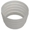 Réducteur pour gaine de hotte - Wpro - Diamètre 100/125 mm - Plastique - Installation recyclage extérieur