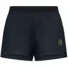 Short La Sportiva Pure 3" Noir Jaune, Taille S