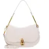 COCCINELLE Sac à épaule crème en cuir pour femme Magie Soft Shoulderba...
