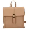 COCCINELLE Sac à dos de loisirs brun clair en cuir pour femme - Dorian...