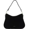 COCCINELLE Sac à épaule noir en cuir pour femme - Magie Suede Bim Shou...