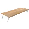Techly Support d'écran Riser, bois naturel, Réhausseur pour moniteur, ...
