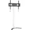 Techly 361834 Support de Sol Super Slim pour TV LCD/LED/Plasma de 32" à 70" Blanc