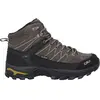 CMP RIGEL MID TREKKING SHOES WP - Men's Homme Chaussures de randonnée, Fango, 42 EU