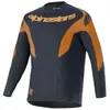 Alpinestars A-Supra Race Shirt met lange mouwen, zwart-goud, afmeting ...