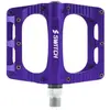 Paire de pédales SWITCH Freeride - violet - filetage 9/16 - picots argent